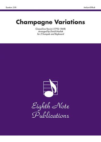 Libro: Champagne Variations: Part(s) (eighth Note