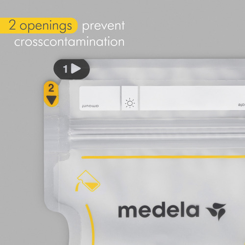 Bolsas Para Leche Materna Easy Pour 100pzs Medela
