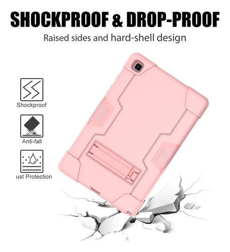 Funda Nude Uso Rudo Soporte Para Galaxy Tab A7 10.4 T500