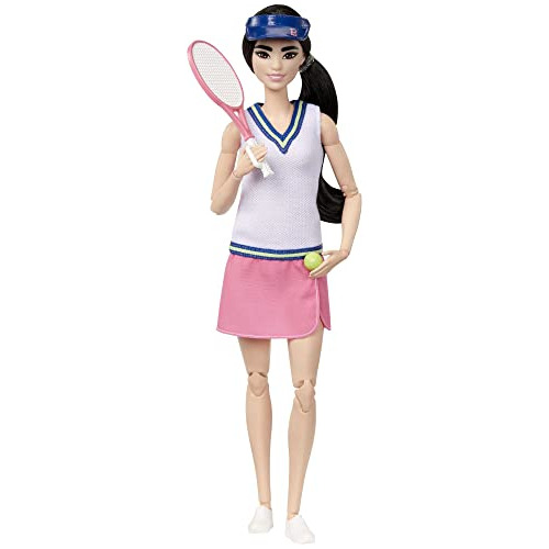 Muñeca Barbie Y Accesorios, Muñeca De Tenista Profesional Co