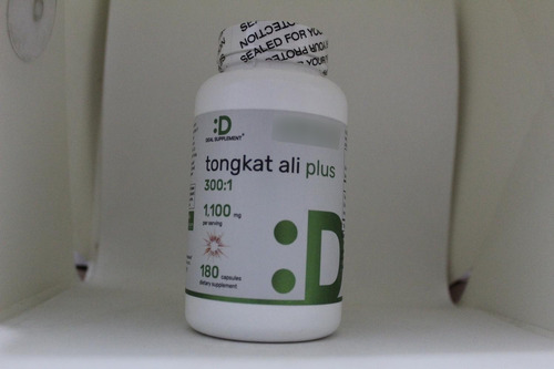 Imagen 3 de 3 de Longjack Tongkat Ali Horny Goat 1100mg 180 Pastillas Libido