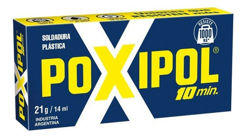 Poxipol® 10 Min Metálico 21g/14ml