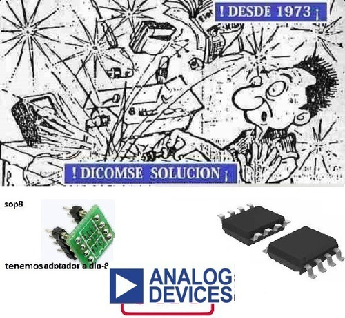 Ad8052  Ad8052ar Op Amp Dual Volt Fdbk R-r O/p ±6v/12vsop-8