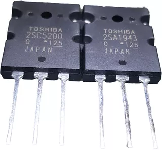 Transistor C5200 Y A1943 Par (2sc5200 Y 2sa1943) Originales