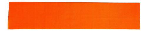 10 Papel Crepe Un Color 200cm X 50cm Color Naranja
