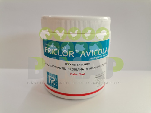 Ericlor Avicola Polvo Oral 100g Parfarm Aves