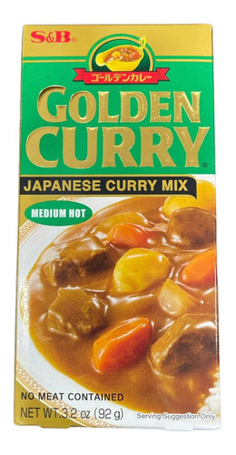 Golden Curry Médium Hot 92 G - Origen Japón