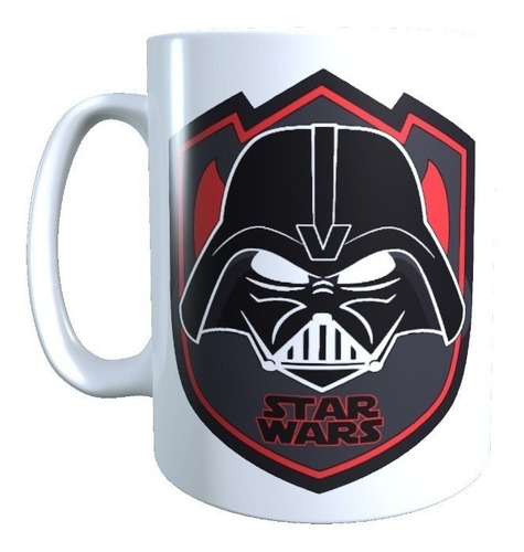 Taza Darth Vader Star Wars Diseño 3 Escudo
