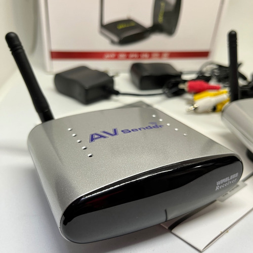Kit Transmissor Receptor Av Sender De Audio Vídeo 2.4ghz+ir (Usado)