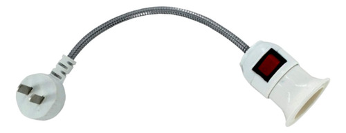 Socket Para Foco Con Clavija E27 Flexible Durable Y Calidad