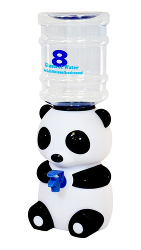 Dispensador De Agua Para Niños Modelo Panda Color Blanco. 