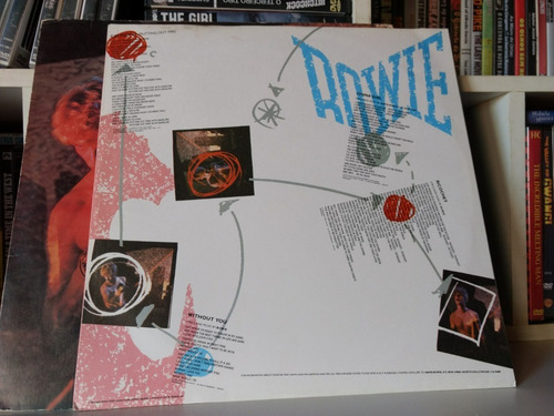 Lp David Bowie - Let's Dance (1983) Com Encarte (Usado)