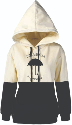 Sudadera Color Beige Con Negro  The Umbrella Academy