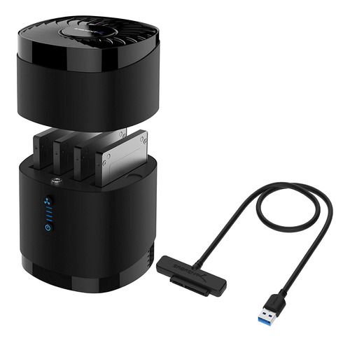 Sabrent Estacion Acoplamiento Usb 3.0 4 Bahia 2,5  Para