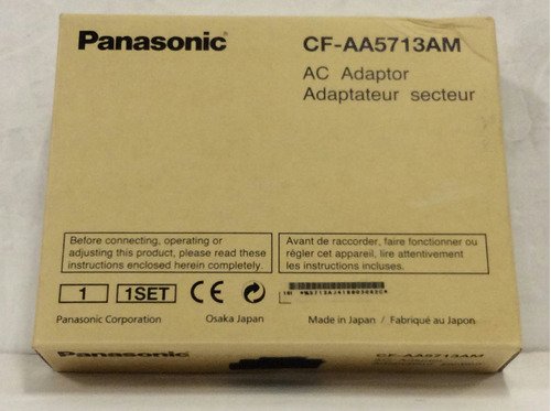 Adaptador Ca Panasonic Cf-aa5713am Para Cuaderno Toughbooks: