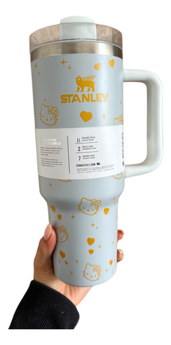 Vaso Stanley De Hello Kitty Gris Kitty