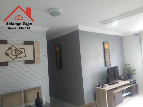 Imagem 3 de 15 de Excelente Apartamento No Condomínio California - 69m² E 3 Dorms. - 2088