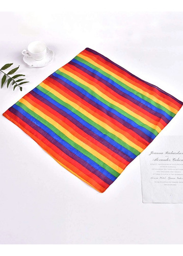 Pañoletas Lgtb Bandanas Arcoiris Orgullo Lgtb Pride Multicolor
