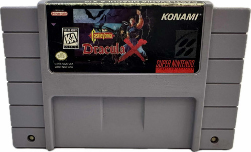 Castlevania Dracula X | Snes Super Nintendo Original (Reacondicionado)