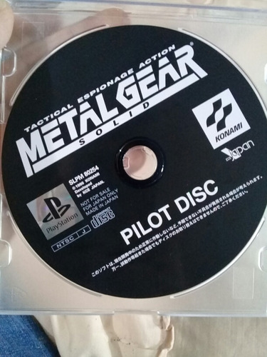 Metal Gear Solid Demo Pilot Disk