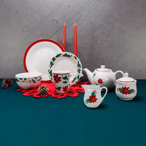 Set de tazas apilables de porcelana Crown Baccara™ con organizador, 5  piezas