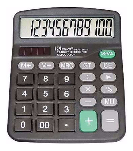 Calculadora Eletrônica Mesa - 12 Dígitos - Média