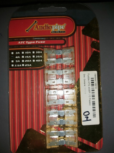 Fusible Muelita Automotriz 4 Amp Audiopipe