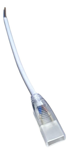 Conector Mangueira Led 8mm 2 Vias 1 Terminal - 1 Unidade