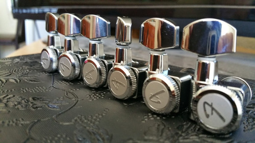 Fender Schaller Chrome Locking Tuners Strat Tele Envio Incl