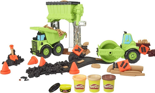 Imagen 1 de 7 de Play Doh Camiones Construcción Juguete Niño Original Hasbro
