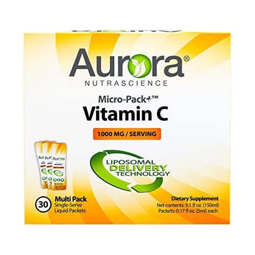 Aurora Nutraciencia Mega-pack Liposomal Vitamina C, 84cdc