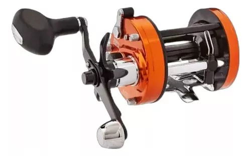 Carretilha Abu Garcia 7000 C3 Catfish Special (direita) Cor Laranja