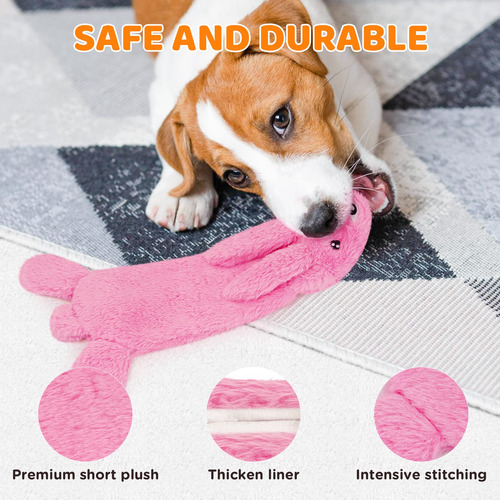 Botella De Agua Dog Squeaky Toys Fireor, Arrugada, Sin Relle