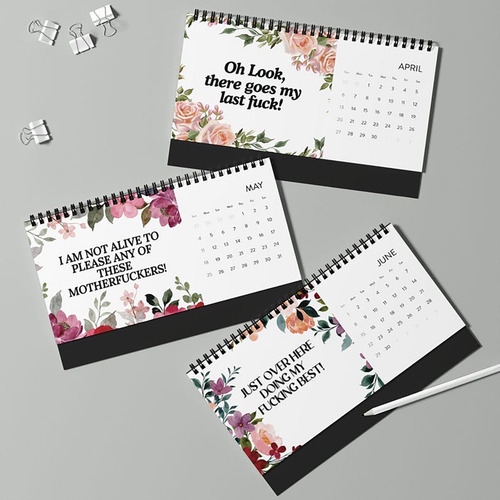 Calendário De Mesa H 2025 Funny Office Humor 9004