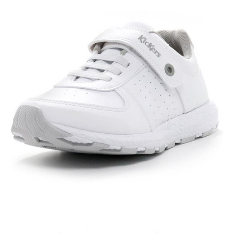 Zapatilla Colegial Kickers Lile Simil Cuero Niño Niña