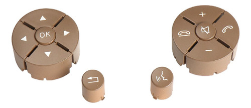 Botones De Interruptor De Volante Conjunto De Beige