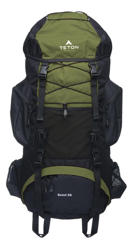 Mochila De Senderismo Con Marco Interno Teton Sports 55l