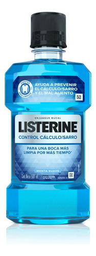 Enjuague Bucal Listerine Control Calculo - mL a $56