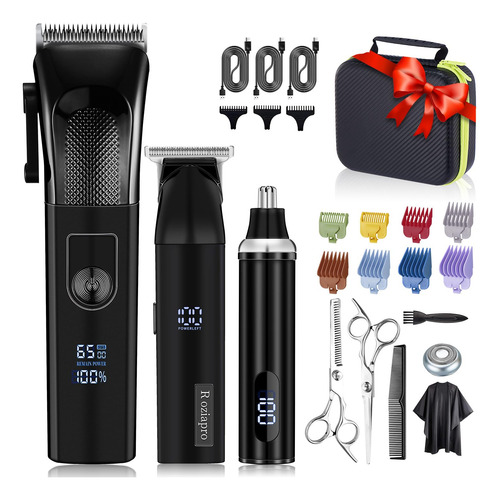 Roziapro Cortadora De Pelo Para Hombre, Corte De Cierre Pre.