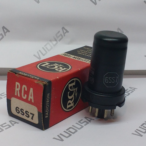 Válvula Electrónica Vacuumtube 6ss7 Rca