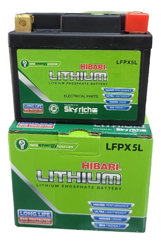 Bateria Moto Litio Ytx4l/ytx5l/12n6.5-3b/12n5-3 Garantizadas
