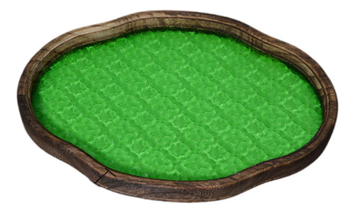 Plato De Flores De Begonia, Plato De Dulces, 29cmx20cmx2.5cm
