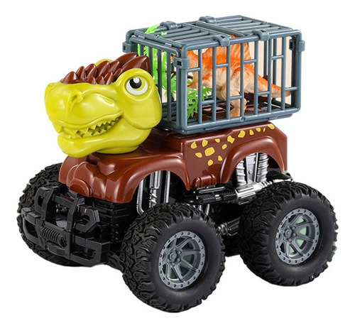 Dinosaur Transport Car Truck Model Playset For