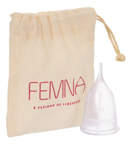 Coletor Menstrual Higiênico Tam. 2 Cor Cristal