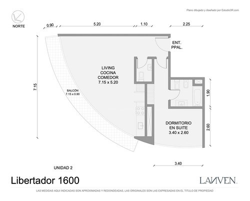 Alquiler / Venta Departamento 2 Ambientes Con Balcón - Vicente López - Infinity Towers