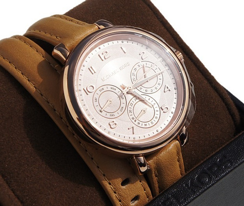 Reloj Michael Kors Golden Rose Mod. Mk2406 Con Extensible De