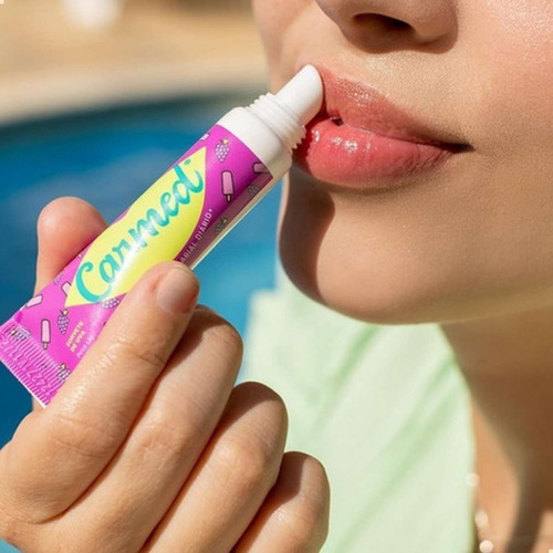 Kit Carmed Sorvete Verao Com 3 Bisnagas De 10g Cada
