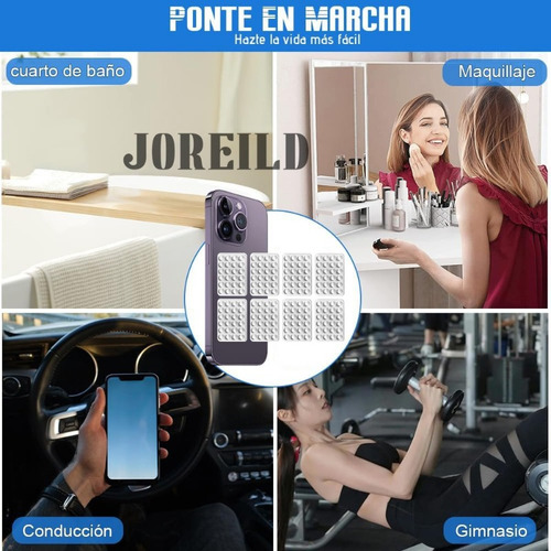 Soporte Para Teléfono Celular Con Carcasa De Silicona De 8 P
