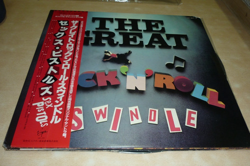 Sex Pistols Great Rock Roll Swindle Vinilo Japon Excelente 