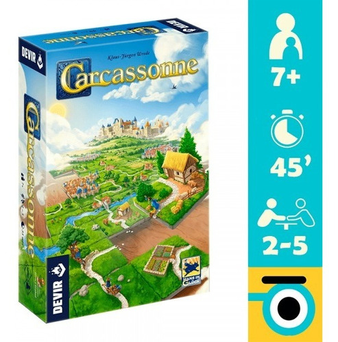Carcassonne Basico 2a Edición | Por Eso Estoy Pobre
